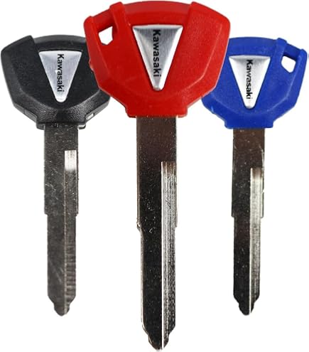 小物 BLANK Vagary Blank Blade Uncut Bike Key for Kawasaki Z650 Z900 Z1000